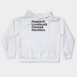 Women Pioneers in Computing Kids Hoodie